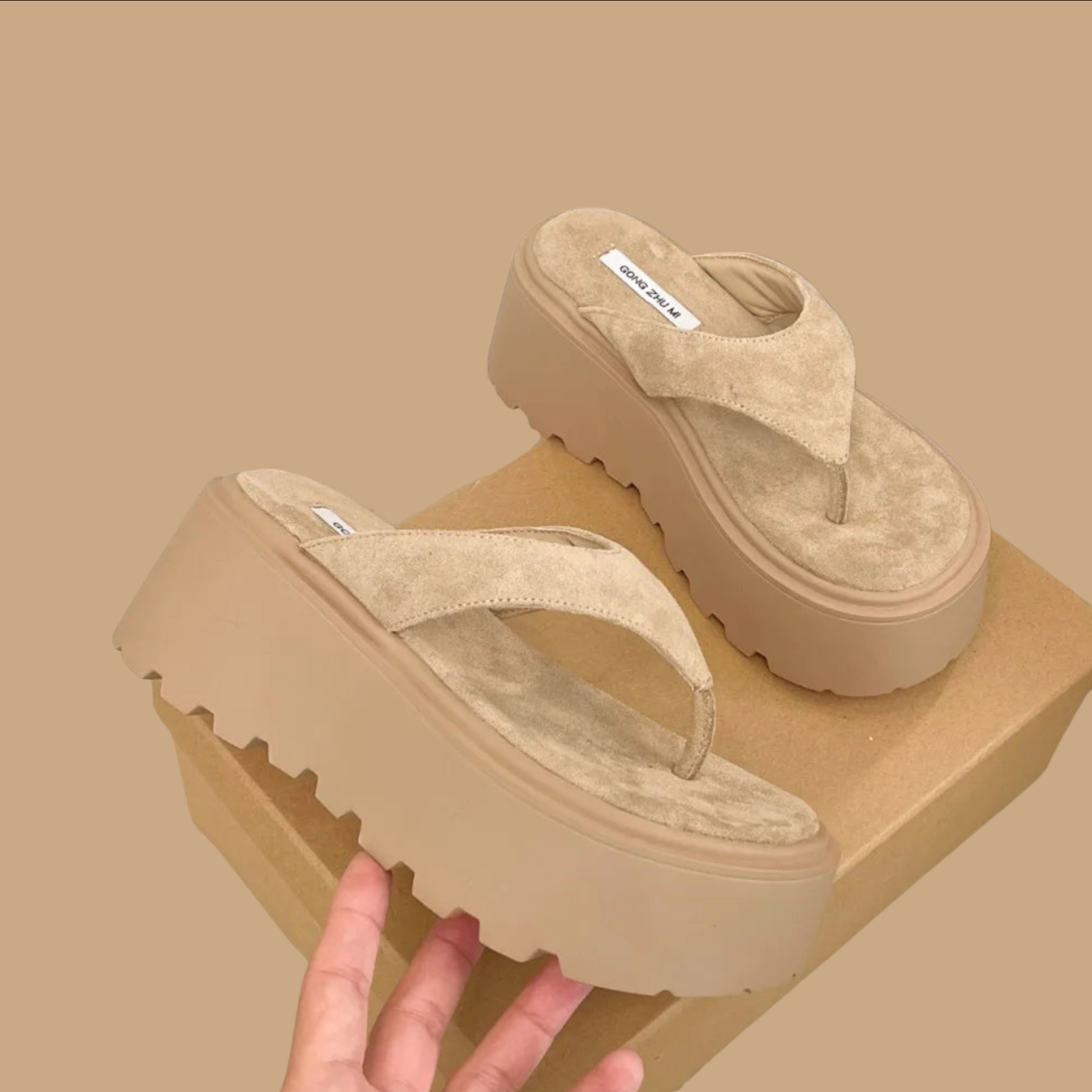Suede Wedges
