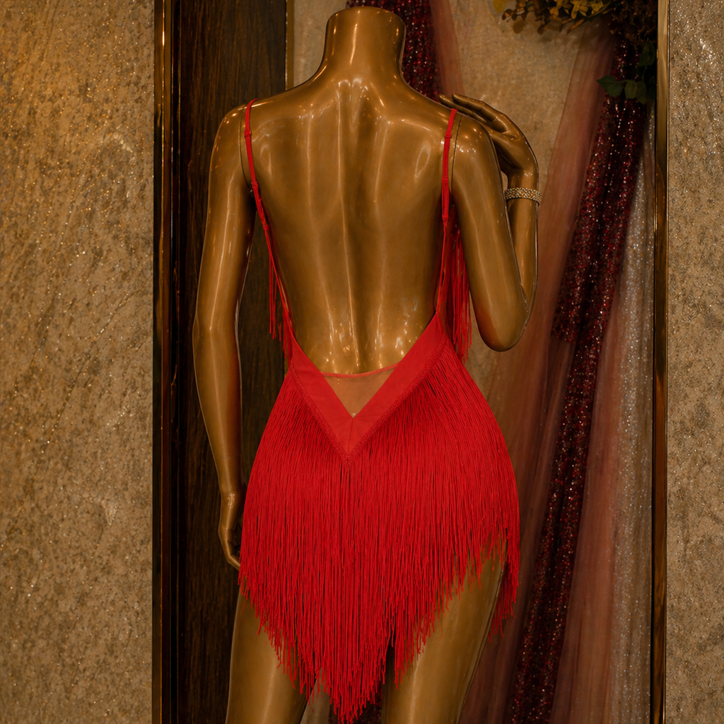 Swan Tassel Dress