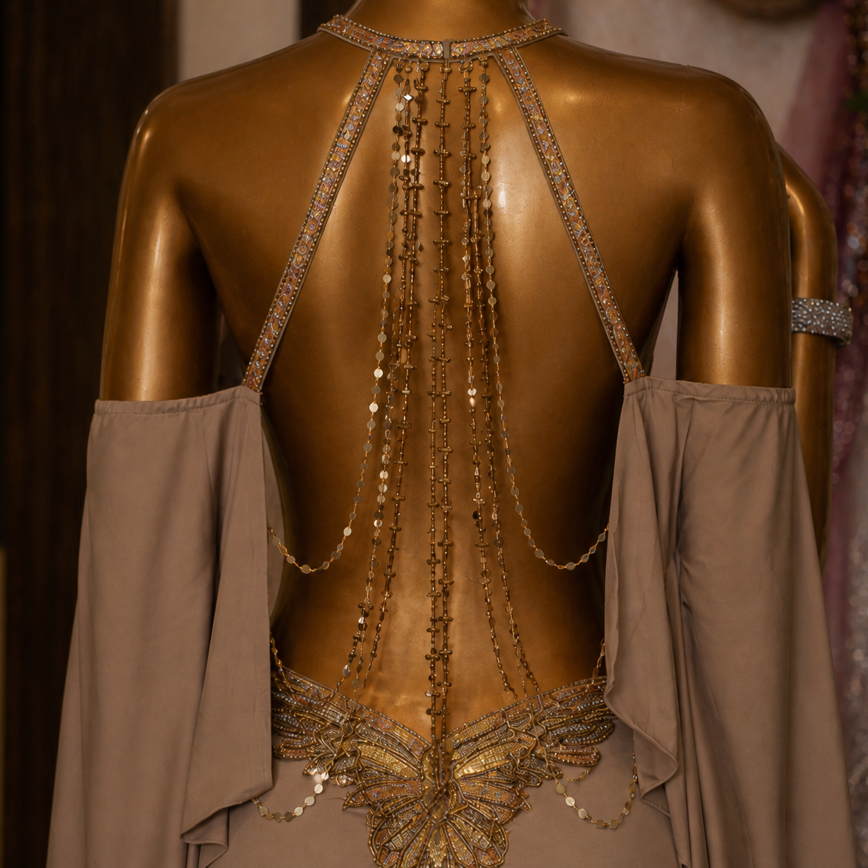 Naomi Butterfly Back Dress