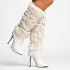 Ice Skater Stiletto Boots