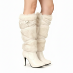Ice Skater Stiletto Boots