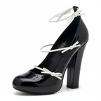 Dainty Triple Strap Mary Janes