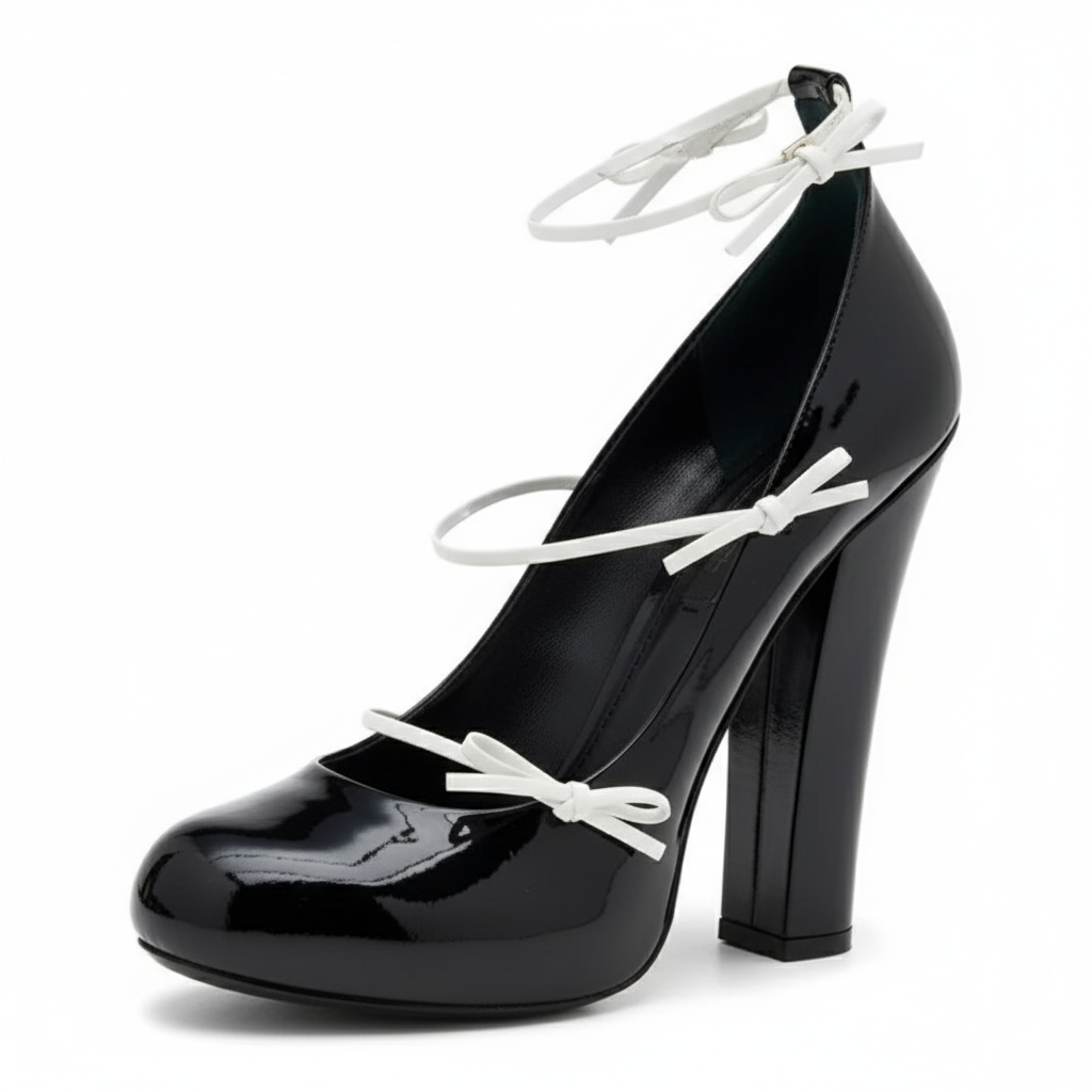 Dainty Triple Strap Mary Janes
