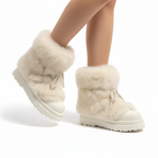 Fur Snow Boots (No Slip)