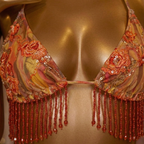 Beaded Kurti Sarong-Bikini