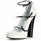 Dainty Triple Strap Mary Janes