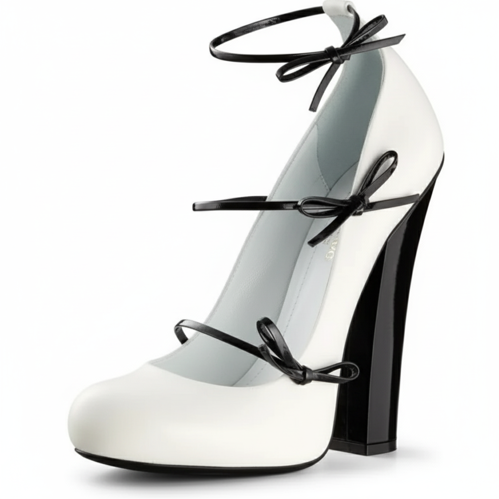 Dainty Triple Strap Mary Janes