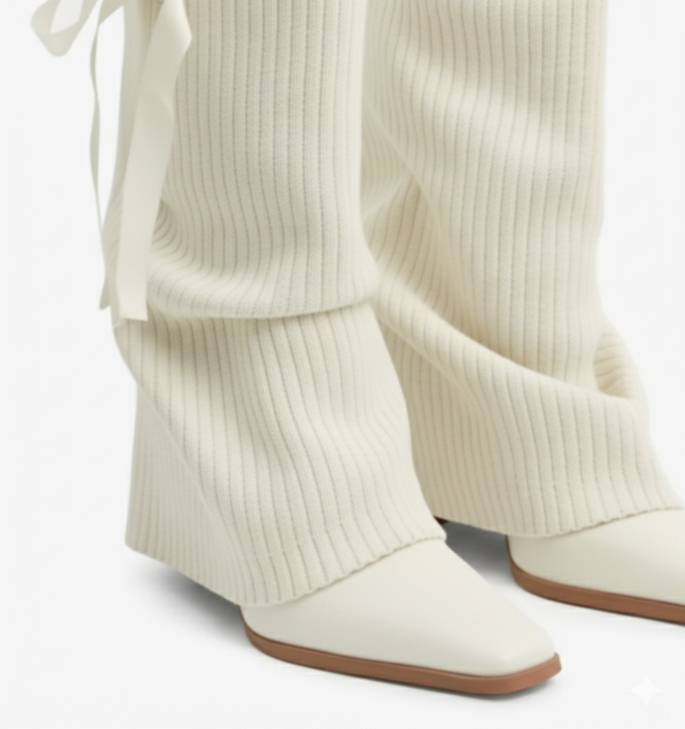Ribbed Slouch Boots