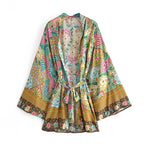 Matcha Jungle Robe (Short)