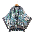 Peacocks Tale Robe (Short)