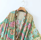 Peacocks Tale Robe (Short)
