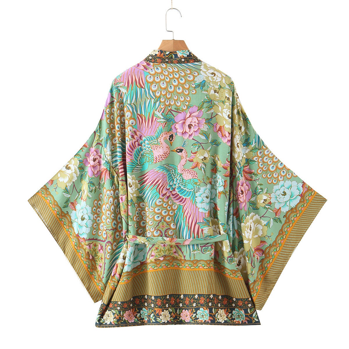 Peacocks Tale Robe (Short)