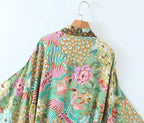 Peacocks Tale Robe (Short)