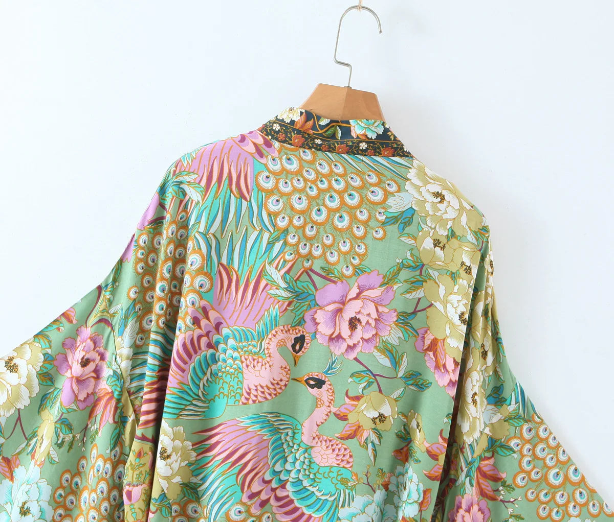 Peacocks Tale Robe (Short)