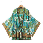 Peacocks Tale Robe (Short)