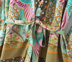 Peacocks Tale Robe (Short)