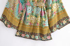 Matcha Jungle Robe (Short)