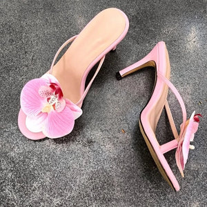 Orchid Kitten Heels