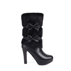 Snow Princess Fur Boots