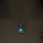 Load image into Gallery viewer, Glow Lotus Necklace
