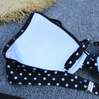 Polka Dot Push Up Bikini