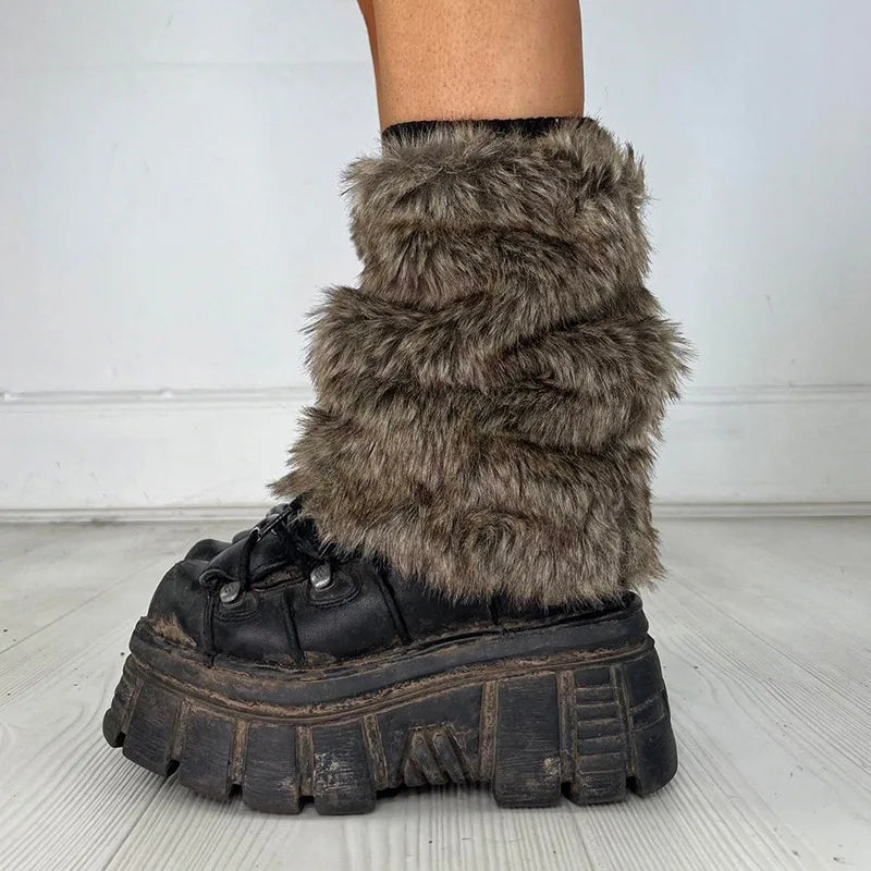 Mink leg Warmers