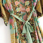 Matcha Jungle Robe