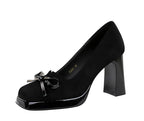 Ballet Bow Platform Heels