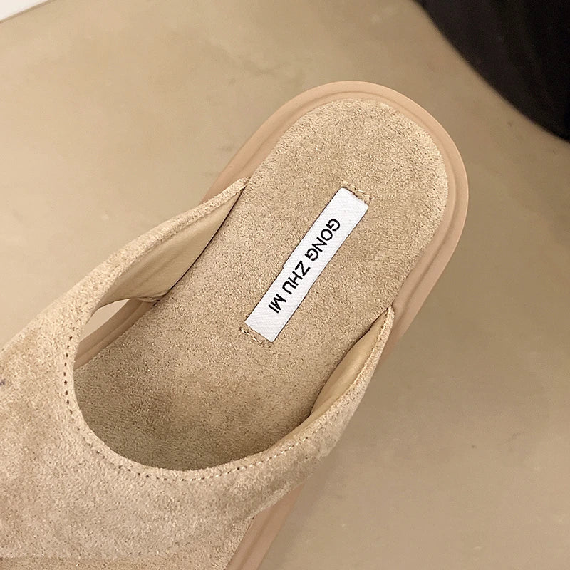 Suede Wedges