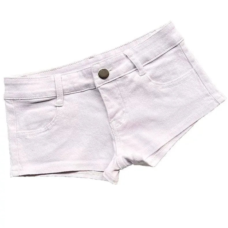 Low Rise Mini Shorts
