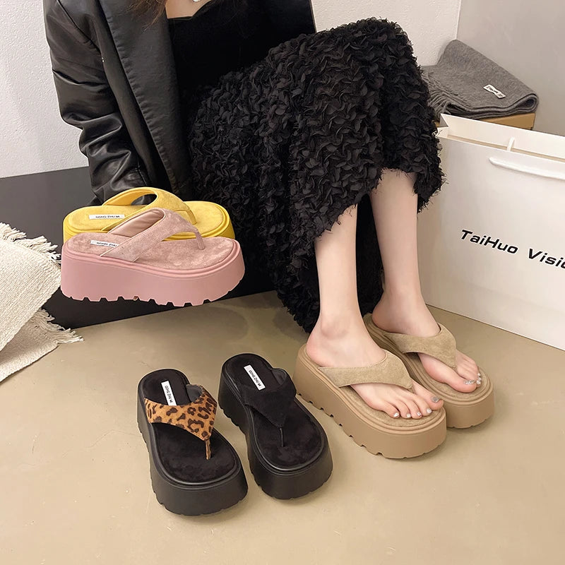 Suede Wedges