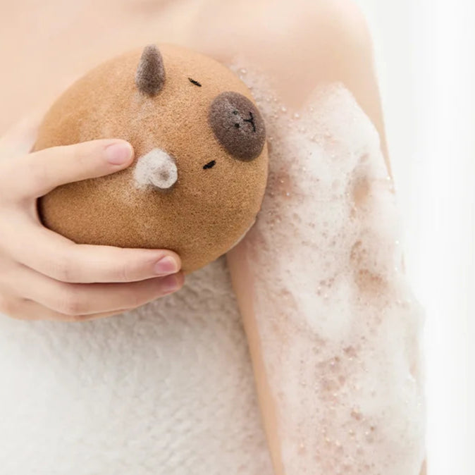 Capybara Bath Sponge