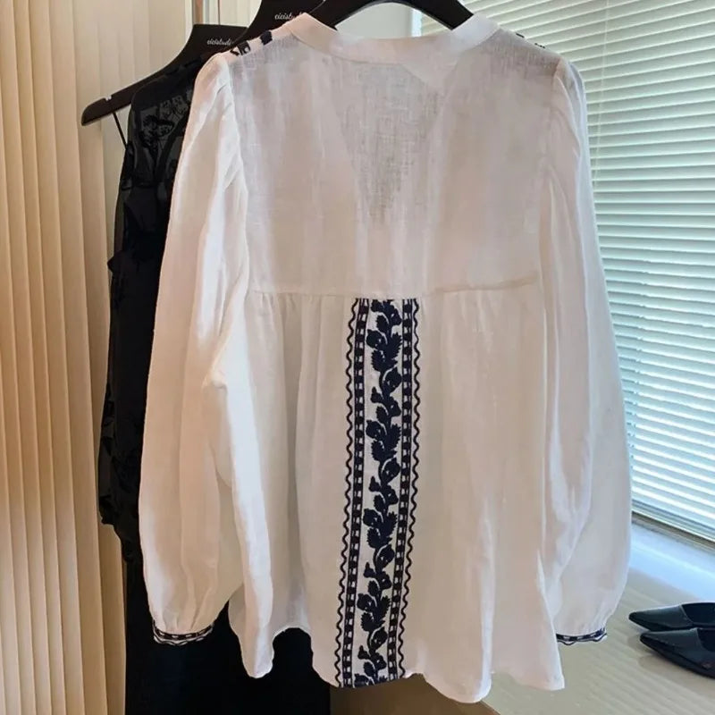 Embroidered Sailor Kurti