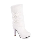 Snow Princess Fur Boots