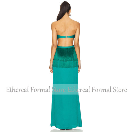 Aquamarine Cut-Out Dress