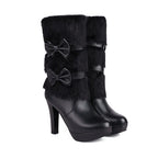 Snow Princess Fur Boots