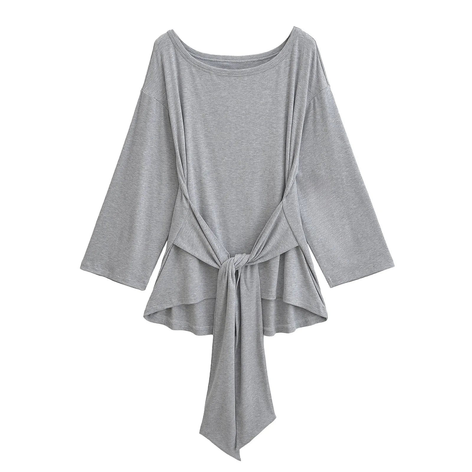 See Through Long sleeve Oversize T shirt Women Sexy Back Bandage Off shoulder Top Female Basic Long Tees Korean Chic Lady New
