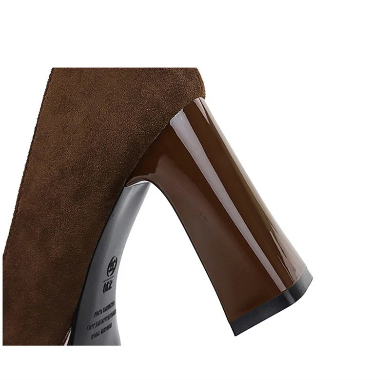 Ballet Bow Platform Heels