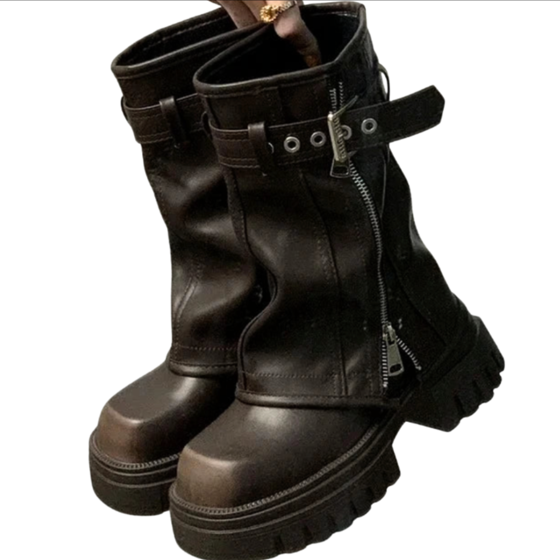 Biker Tube Boots