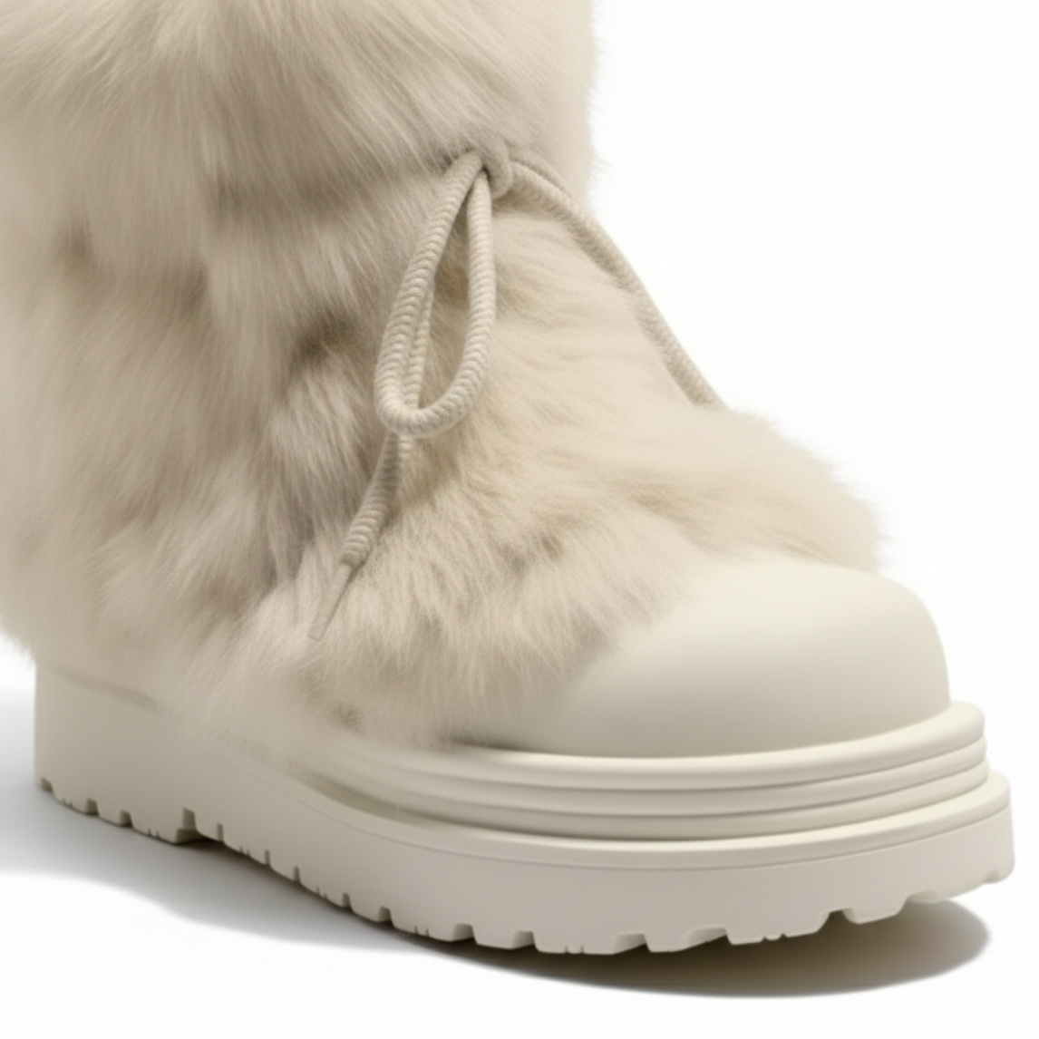 Fur Snow Boots (No Slip)