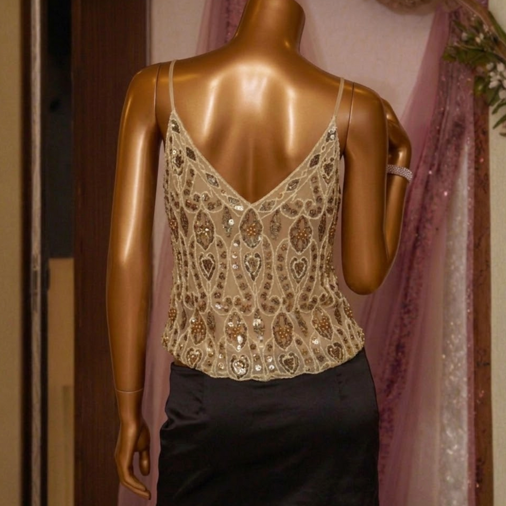Mesh Desi Gatsby Cami