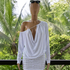 Naomi Studded Backless Dress