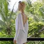 Naomi Studded Backless Dress