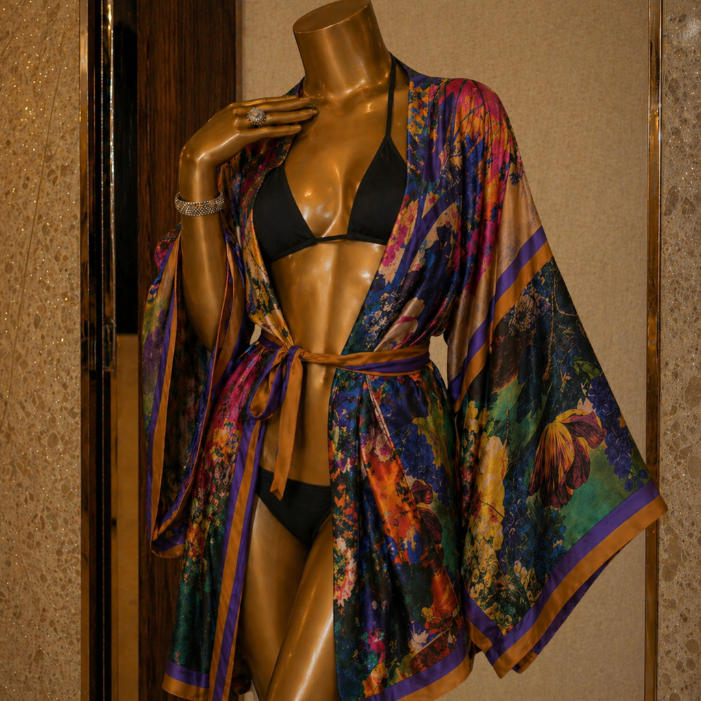 Midnight Rainforest Robe