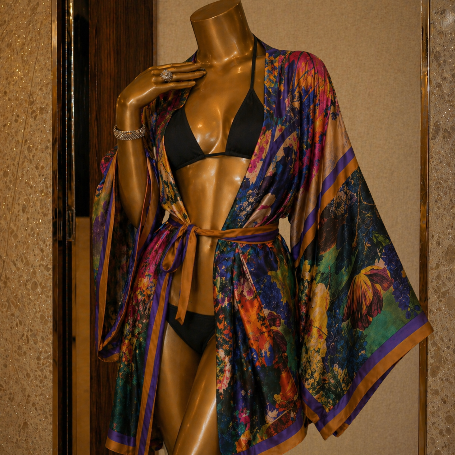 Midnight Rainforest Robe