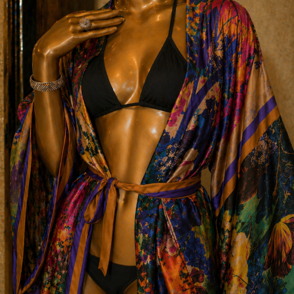 Midnight Rainforest Robe