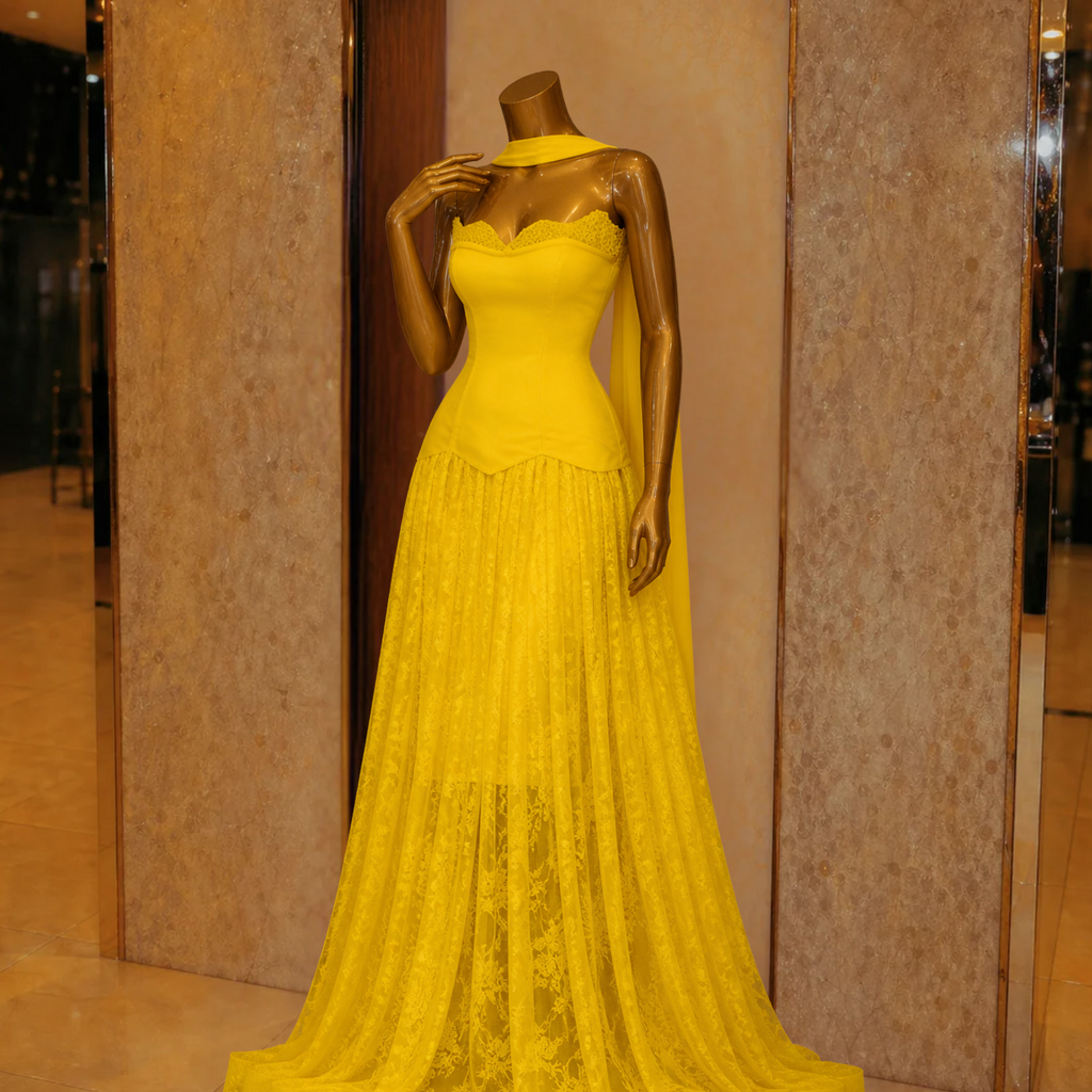 Belle Dupatta Gown