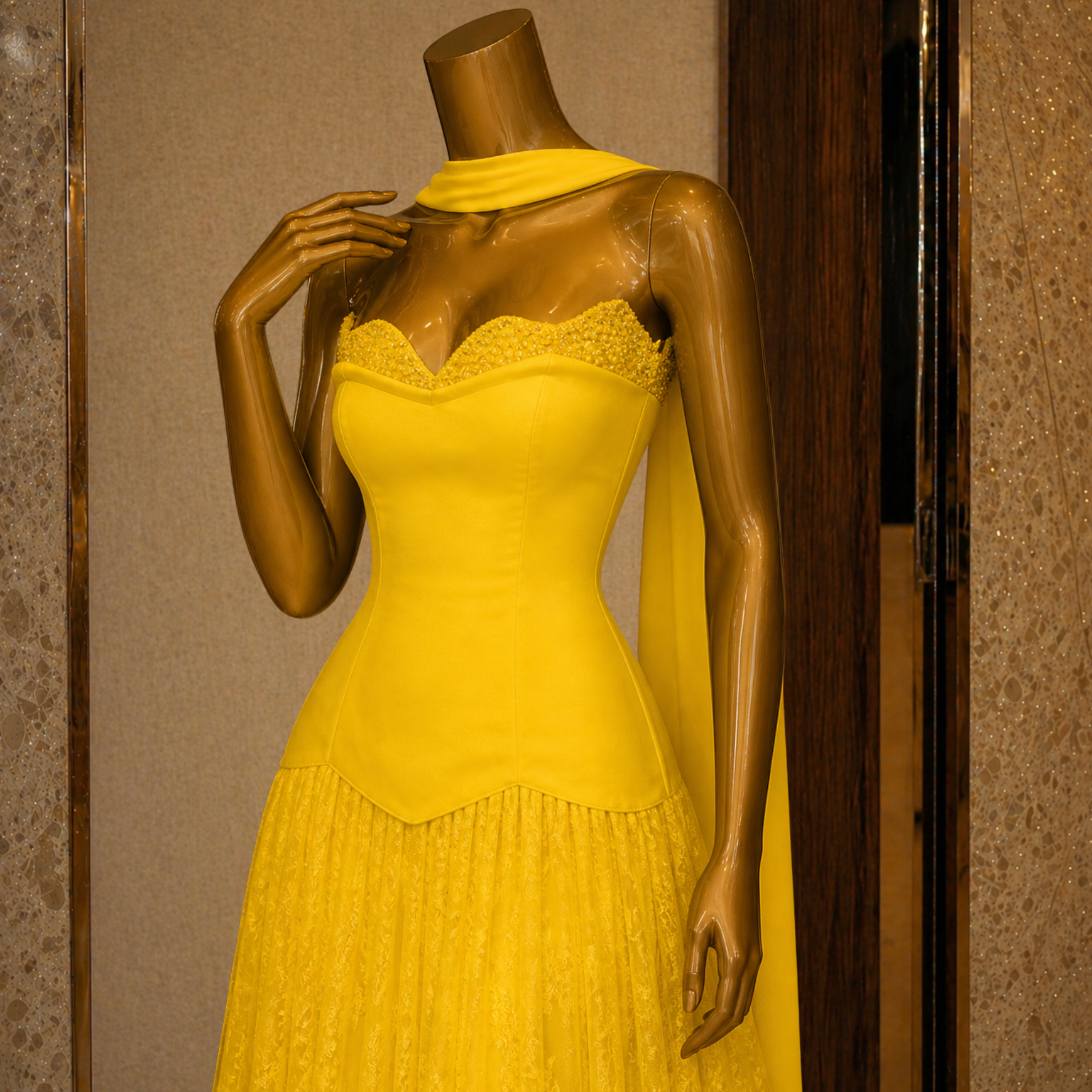 Belle Dupatta Gown