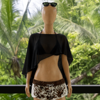Sheer Dupatta Top