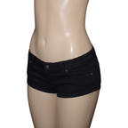 Low Rise Mini Shorts